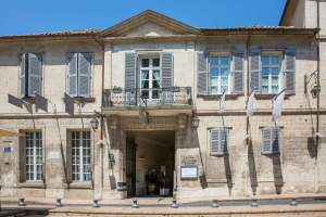 façade hôtel d'europe avignon